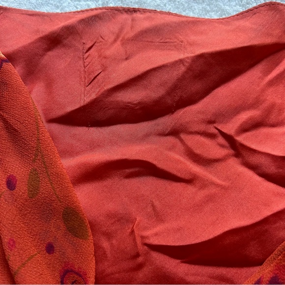 Silk Floral Two Piece Set - Picture 2 of 7